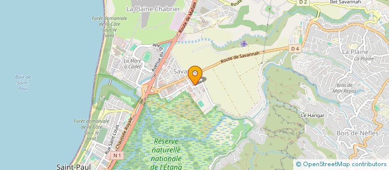 localisation de l'entreprise GROUPEMENT DE DEFENSE CONTRE LES ORGANISMES NUISIBLES DE SAINT-ANDRE - SAINTE-SUZANNE à SAINT-PAUL