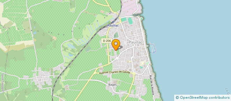 localisation de l'entreprise GROUPEMENT DE DEFENSE CONTRE LES ORGANISMES NUISIBLES DU MEDOC à PAUILLAC