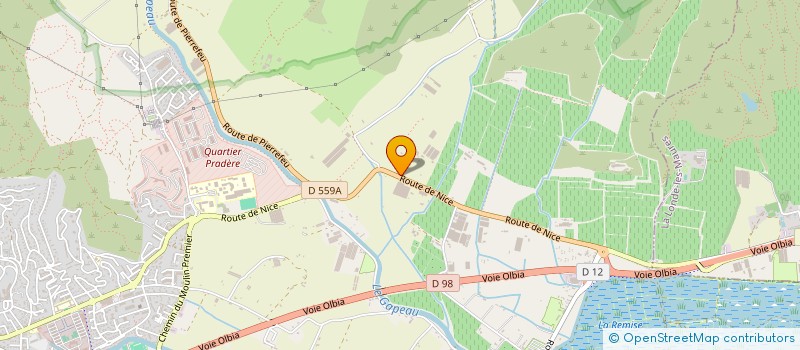 localisation de l'entreprise GROUPEMENT DE DEVELOPPEMENT AGRICOLE FEMININ à HYERES