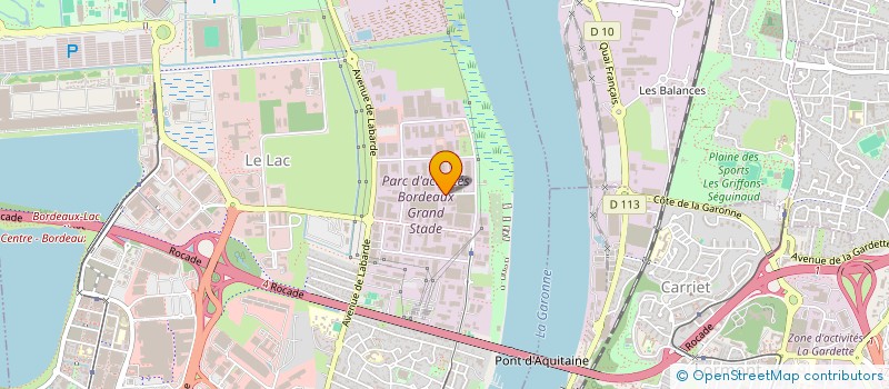 localisation de l'entreprise GROUPEMENT DE GESTION DE MARQUES  BORDEAUX