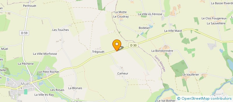 localisation de l'entreprise GROUPEMENT DE JEUNES DE L'ESPERANCE BRECILIENNE  MUEL