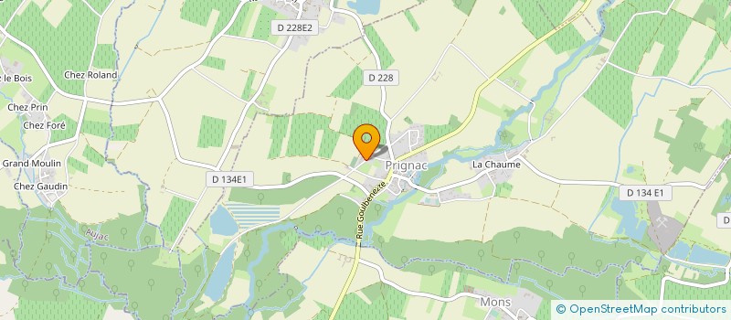 localisation de l'entreprise GROUPEMENT DE L ANTENNE  PRIGNAC