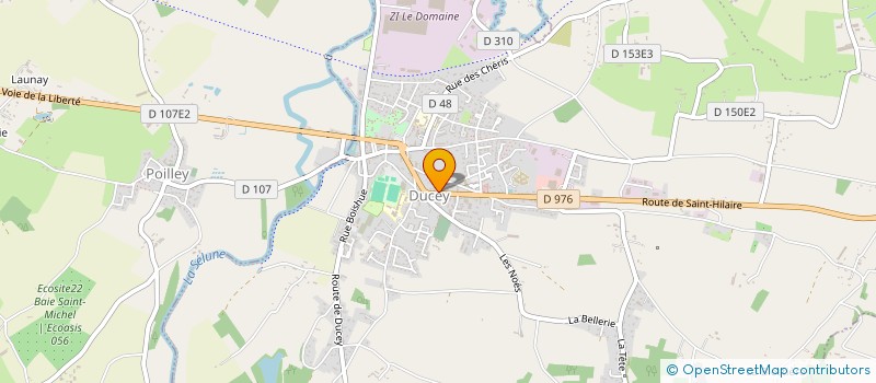 localisation de l'entreprise GROUPEMENT DE L'ARTISANAT DE MANCHE SUD ACHATS  DUCEY-LES CHERIS