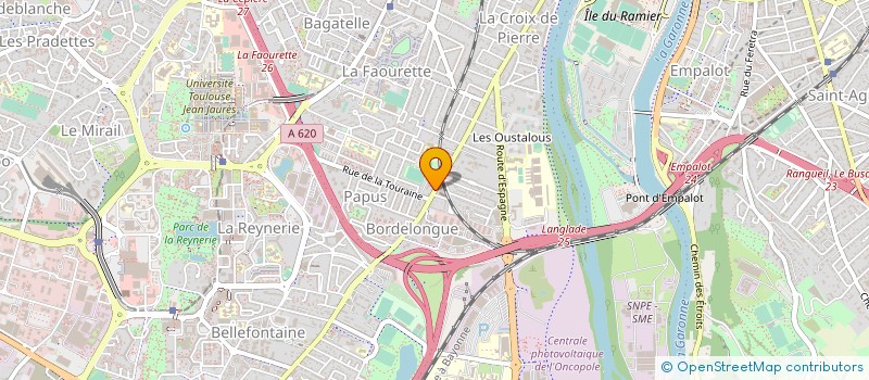 localisation de l'entreprise GROUPEMENT DE L'OCCASION à TOULOUSE