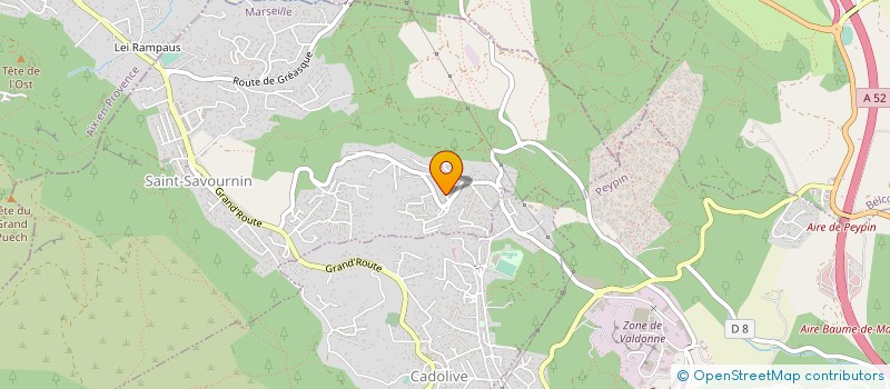 localisation de l'entreprise GROUPEMENT DE MATERIAUX à SAINT-SAVOURNIN