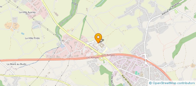 localisation de l'entreprise GROUPEMENT DE MOYENS DE FAIT HPCA - CARIO à PLERIN