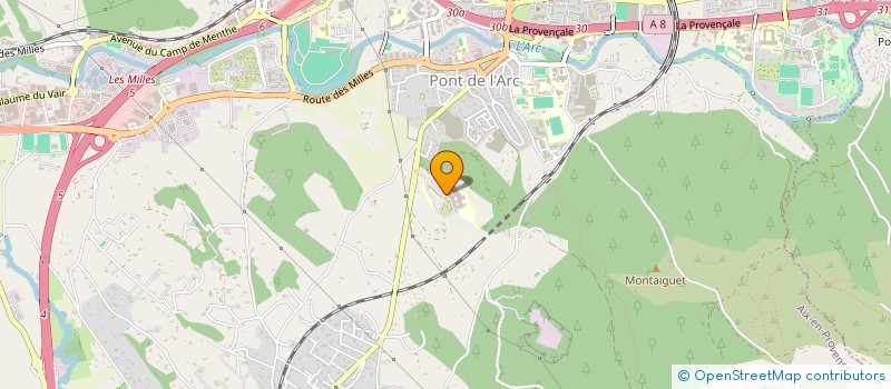 localisation de l'entreprise GROUPEMENT DE MOYENS DE FAIT IMHPP  AIX-EN-PROVENCE