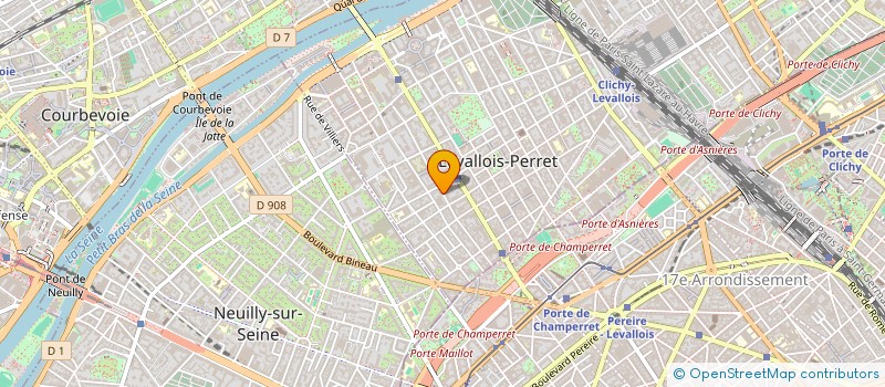 localisation de l'entreprise GROUPEMENT DE MOYENS SNECI SERVICES à LEVALLOIS-PERRET