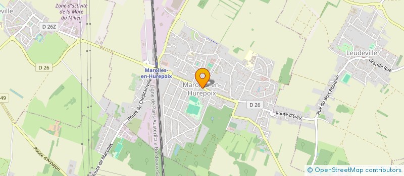 localisation de l'entreprise GROUPEMENT DE PARENTS INDEPENDANTS DE MAROLLES-EN-HUREPOIX  MAROLLES-EN-HUREPOIX