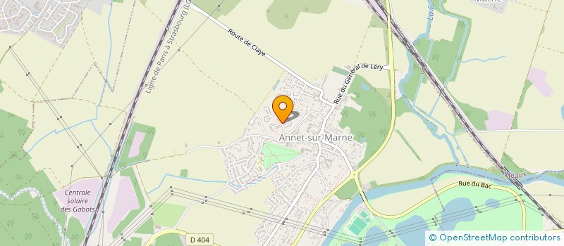 localisation de l'entreprise GROUPEMENT DE PARENTS INDEPENDANTS DES ETABLISSEMENTS SCOLAIRES DE LA COMMUNE D'ANNET-SUR-MARNE (G.P.I ANNET-SUR-MARNE)  ANNET-SUR-MARNE