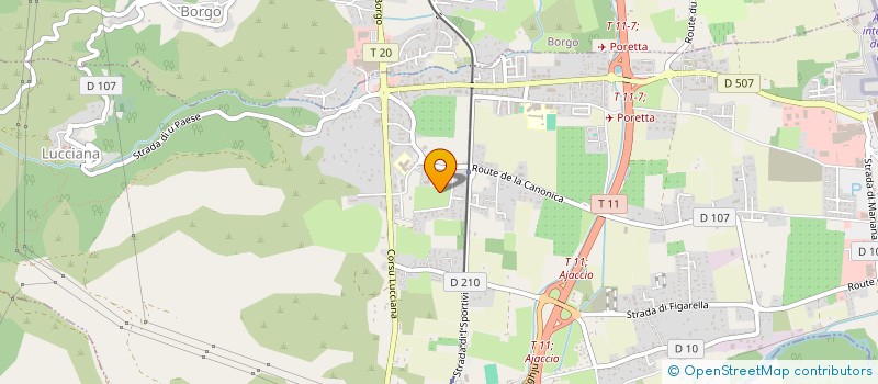 localisation de l'entreprise GROUPEMENT DE PARKINSONIENS DE HAUTE CORSE à LUCCIANA