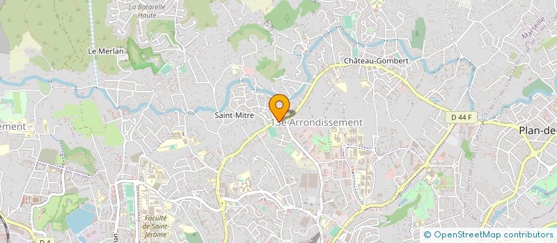 localisation de l'entreprise GROUPEMENT DE PRESTATIONS ET SERVICES FUNERAIRES à MARSEILLE