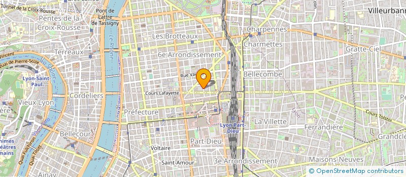 localisation de l'entreprise GROUPEMENT DE PREVENTION RHONE ALPES à LYON