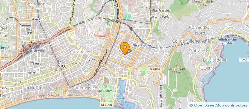localisation de l'entreprise GROUPEMENT DE PREVOYANCE FACIA à NICE