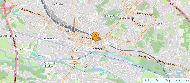 localisation de l'entreprise GROUPEMENT DE PRODUCTEURS MADE IN BERRY-SOLOGNE MEHUN-SUR-YEVRE  VIERZON