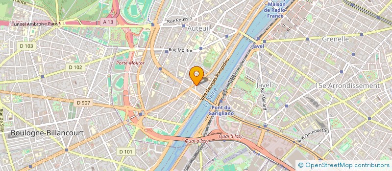 localisation de l'entreprise GROUPEMENT DE READAPTATION MORPHOLOGIQUE  PARIS