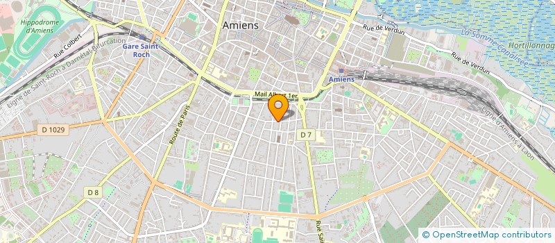 localisation de l'entreprise GROUPEMENT DE RECHERCHES ET D ETUDES EN SANTE à AMIENS