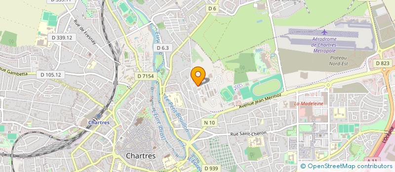 localisation de l'entreprise GROUPEMENT DE STRUCTURES D'INSERTION PAR L'ACTIVITE ECONOMIQUE à CHARTRES