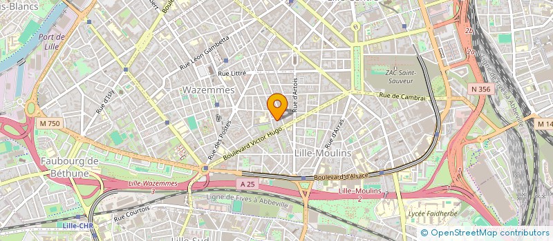 localisation de l'entreprise GROUPEMENT DES ACTEURS REGIONAUX PORTUAIRES (G.A.R.P) à LILLE