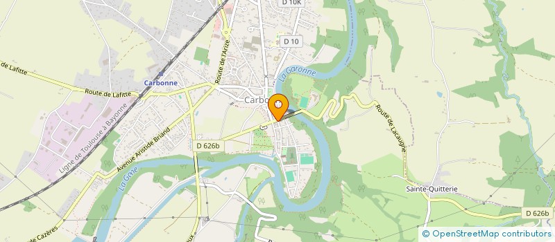localisation de l'entreprise GROUPEMENT DES AMICALES DU 3EME AGE DE L'ARRONDISSEMENT DE MURET  CARBONNE
