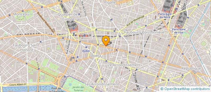 localisation de l'entreprise GROUPEMENT DES ASSURANCES DE PERSONNE à PARIS