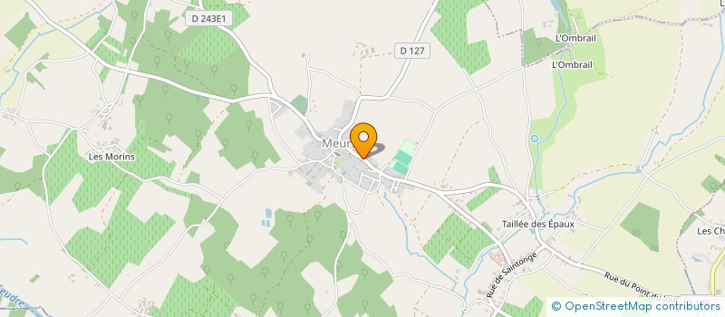 localisation de l'entreprise GROUPEMENT DES BENEVOLES PHARMACIENS  MEURSAC