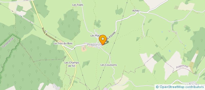 localisation de l'entreprise GROUPEMENT DES CHASSEURS DE PREPORCHE à PREPORCHE