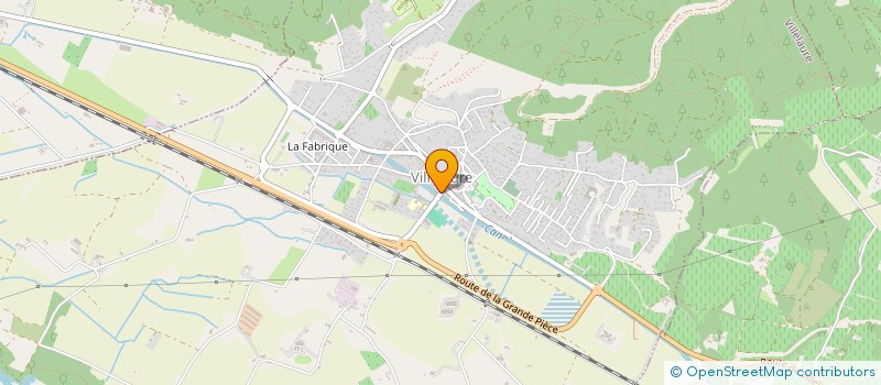 localisation de l'entreprise GROUPEMENT DES COMMERCANTS , ARTISANTS ET PROFESSIONS LIBERALES DE VILLELAURE  VILLELAURE