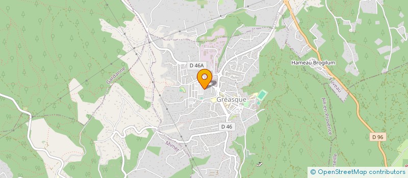 localisation de l'entreprise GROUPEMENT DES DONNEURS DE SANG BENEVOLES DE GREASQUE  GREASQUE