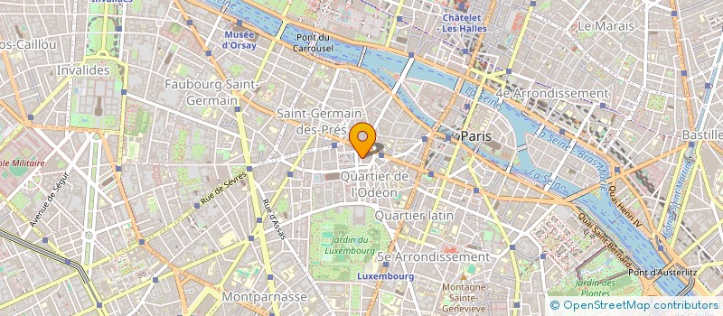 localisation de l'entreprise GROUPEMENT DES EDITEURS FRANCAIS  PARIS