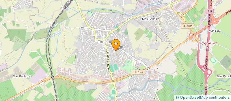 localisation de l'entreprise GROUPEMENT DES EHPAD DU ROUSSILLON (G.E.R) à TOULOUGES