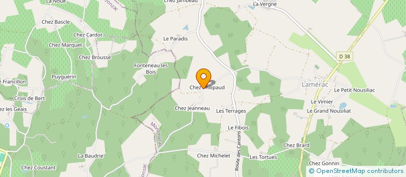 localisation de l'entreprise GROUPEMENT DES EMPLOYEURS MONTECALDIENS à MONTMERAC