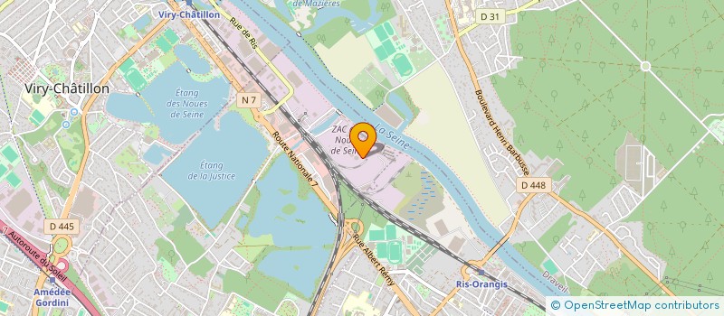localisation de l'entreprise GROUPEMENT DES ENROBES DE L'ESSONNE à GRIGNY