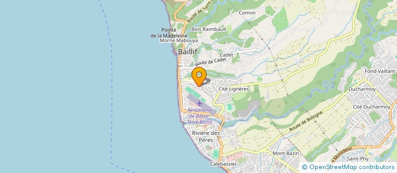 localisation de l'entreprise GROUPEMENT DES JEUNES DU SUD BASSE-TERRE à BAILLIF