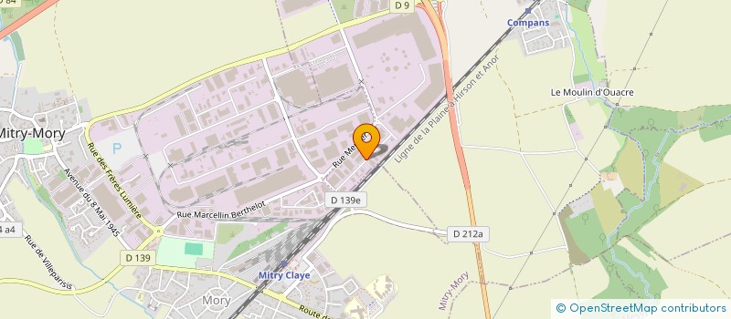 localisation de l'entreprise GROUPEMENT DES LAVERIES FRANCAISES (GLF)  GARGES-LES-GONESSE