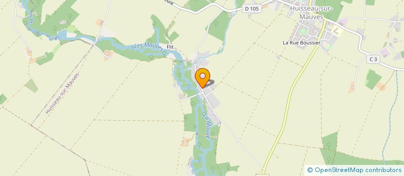 localisation de l'entreprise GROUPEMENT DES MAUVES à HUISSEAU-SUR-MAUVES
