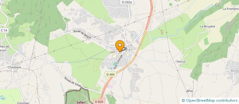 localisation de l'entreprise GROUPEMENT DES MEDECINS DE GARDE ANNONEEN  PEAUGRES