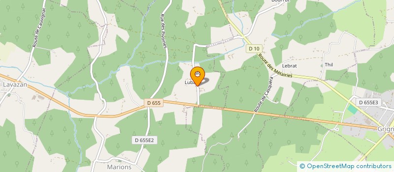 localisation de l'entreprise GROUPEMENT DES METIERS DE L'AMEUBLEMENT  MARIONS