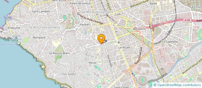 localisation de l'entreprise GROUPEMENT DES NOTAIRES NEGOCIATEURS DES BOUCHES DU RHONE  MARSEILLE