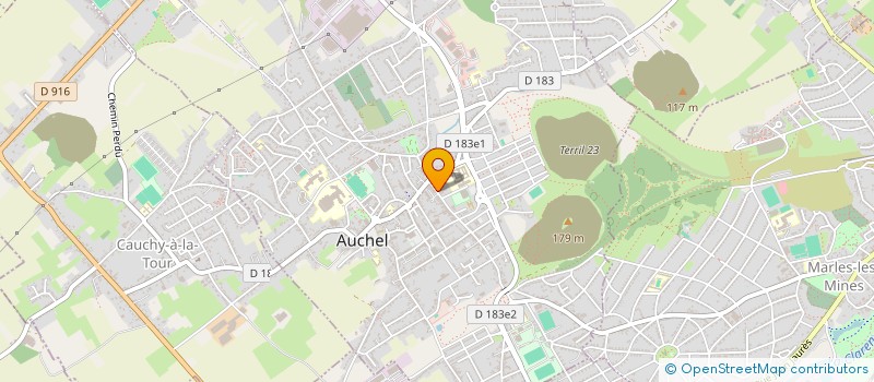 localisation de l'entreprise GROUPEMENT DES PARTENAIRES ENVIRONNEMENT FRANCE  AUCHEL