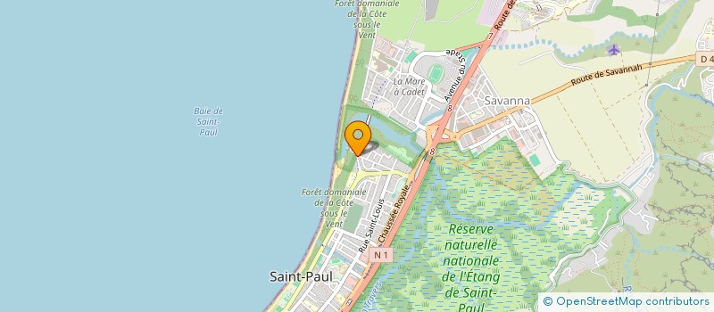 localisation de l'entreprise GROUPEMENT DES PECHEURS DE LA BAIE à SAINT-PAUL