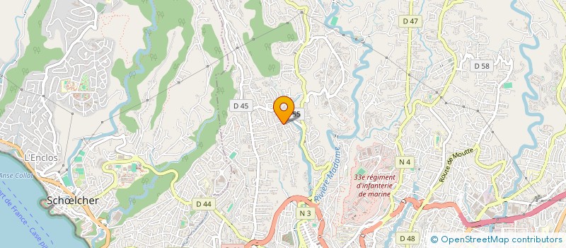 localisation de l'entreprise GROUPEMENT DES PHOTOGRAPHES PROFESSIONNELS DE LA MARTINIQUE  FORT-DE-FRANCE