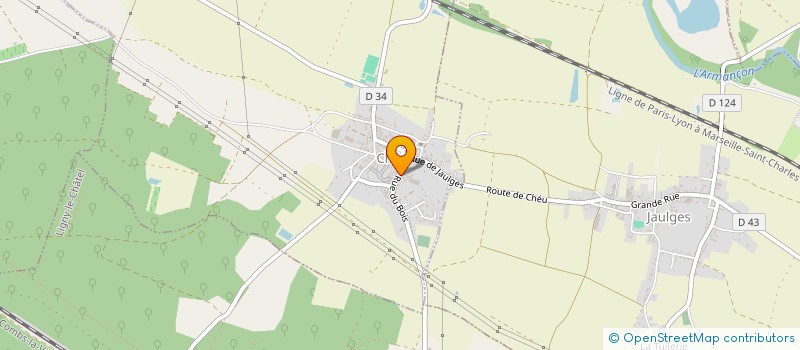 localisation de l'entreprise GROUPEMENT DES PROPRIETAIRES ET CHASSEURS DE CHEU  CHEU