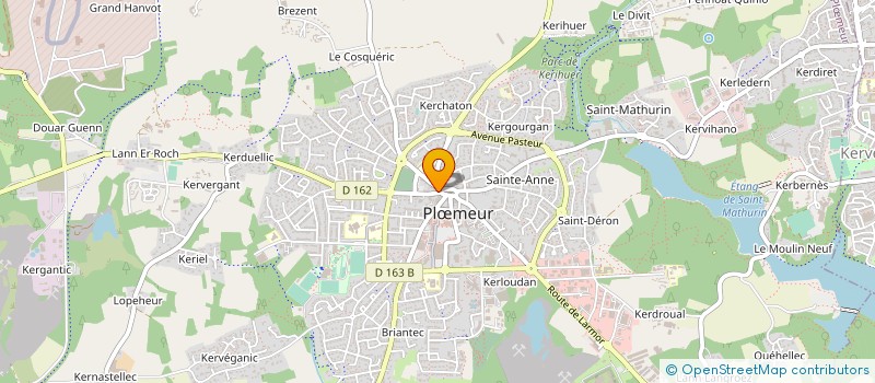 localisation de l'entreprise GROUPEMENT DES TAXIS DE PLOEMEUR à PLOEMEUR
