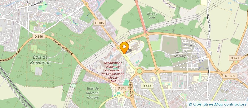 localisation de l'entreprise GROUPEMENT DES UROLOGUES DE MELUN à MELUN