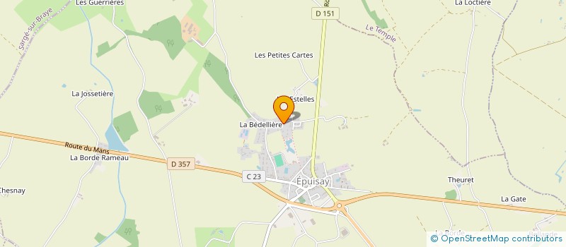 localisation de l'entreprise GROUPEMENT DEVELOPPEMENT AGRICOLE à EPUISAY