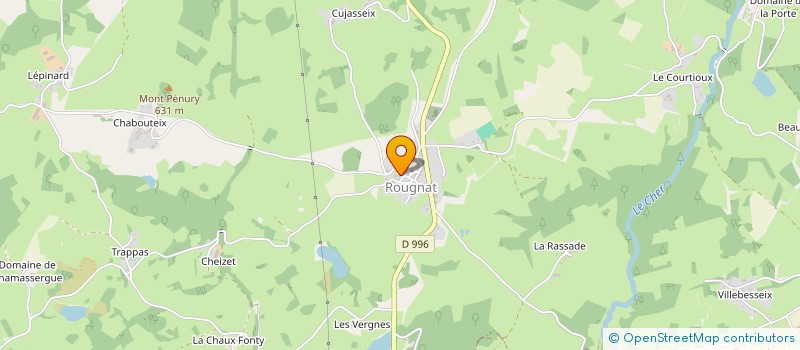 localisation de l'entreprise GROUPEMENT DEVELOPPEMENT AGRICOLE à AUZANCES