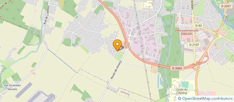 localisation de l'entreprise GROUPEMENT DU LOIRET DES ASSOCIATIONS DE SAPEURS POMPIERS DE PARIS à VILLEMANDEUR