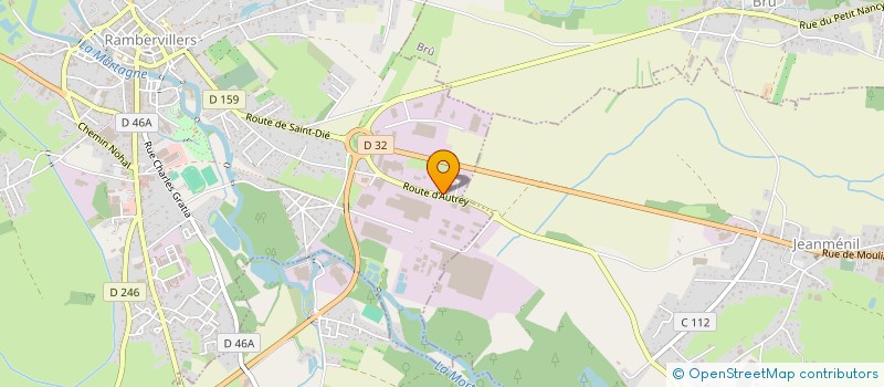 localisation de l'entreprise GROUPEMENT DU PANTALON LORRAIN à RAMBERVILLERS