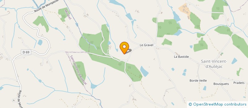 localisation de l'entreprise GROUPEMENT DU RAUSAS  SAINT-VINCENT-D'AUTEJAC